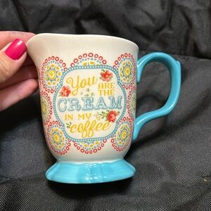 EUC, no flaws, Pioneer Woman “You are the cream in my coffee” cream pitcher.